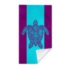 Boho Marine Mandala Beach Towel Quick Dry Microfiber Summer Vacation Gift