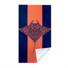 Mandala Marine Life Beach Towel Quick Dry Microfiber Summer Vacation Gift