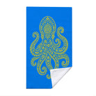 Blue Mandala Ocean Beach Towel Quick Dry Microfiber Summer Vacation Gift