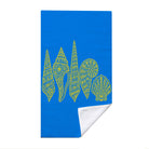 Blue Mandala Ocean Beach Towel Quick Dry Microfiber Summer Vacation Gift