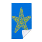 Blue Mandala Ocean Beach Towel Quick Dry Microfiber Summer Vacation Gift