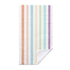 Colorful Striped Beach Towel Quick Dry Microfiber Summer Vacation Gift