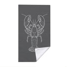 Vintage Nautical Beach Towel Etched Art Quick Dry Microfiber Summer Gift