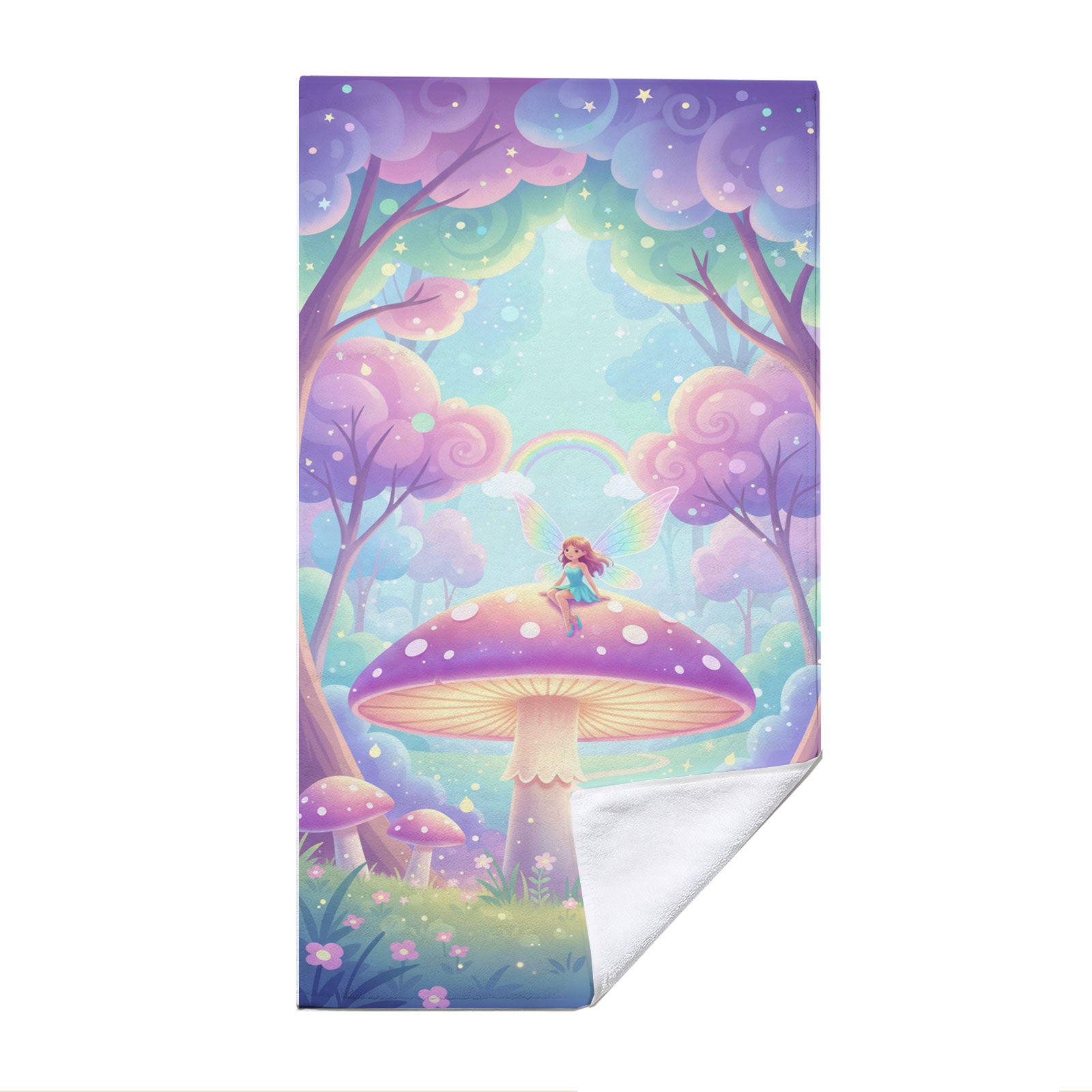 Dreamy Magic Beach Towel Fairy Tale Soft Quick Dry Summer Vacation Gift