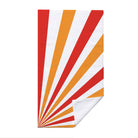Retro Geometric Beach Towel Quick Dry Microfiber Summer Vacation Gift