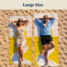 Abstract Scenery Beach Towel Modern Minimalist Microfiber Summer Gift