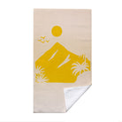 Abstract Scenery Beach Towel Modern Minimalist Microfiber Summer Gift
