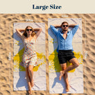 Abstract Scenery Beach Towel Modern Minimalist Microfiber Summer Gift