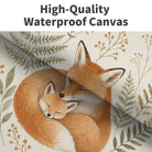 Watercolor Woodland Animal Framed Canvas Wall Art Nursery Decor Gift