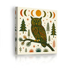 Geometric Animal Canvas Wall Art Southwestern Rustic Wood Decor Gift