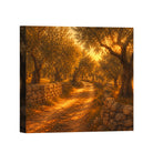 Mediterranean Sunset Canvas Art Collection Rustic Framed Home Decor Gift Series 2