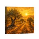Mediterranean Sunset Canvas Art Collection Rustic Framed Home Decor Gift Series 2