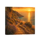 Mediterranean Sunset Canvas Art Collection Rustic Framed Home Decor Gift Series 2