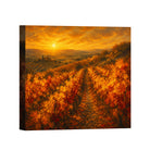 Mediterranean Sunset Canvas Art Collection Rustic Framed Home Decor Gift Series 2