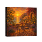 Tuscan Sunset Canvas Art Collection Rustic Framed Home Decor Gift