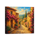 Mediterranean Sunset Landscape Canvas Art Collection Rustic Framed Home Decor Gift