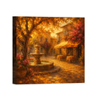 Mediterranean Sunset Landscape Canvas Art Collection Rustic Framed Home Decor Gift