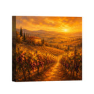 Mediterranean Sunset Landscape Canvas Art Collection Rustic Framed Home Decor Gift