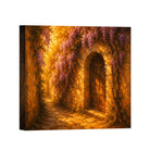 Mediterranean Sunset Landscape Canvas Art Collection Rustic Framed Home Decor Gift