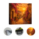 Mediterranean Sunset Canvas Art Collection Rustic Framed Home Decor Gift Series 1