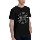 Men's Premium Cotton Master of Dad Jokes Graphic T-Shirt Casual Humor Tee