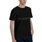 Men's Cotton I'm Telling Dad Jokes Classically Graphic T-Shirt for Father's Day Casual Wear