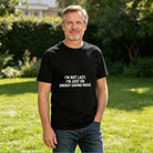 Men's Premium Cotton Director of Chaos Slogan Black Graphic T-Shirt for Daily Casual Wear
