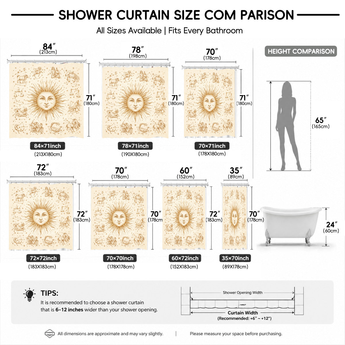 Vintage Space Whale Shower Curtain Etched Astrology Art Waterproof Bathroom Decor