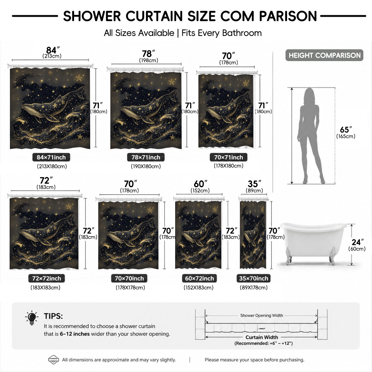 Celestial Sun Moon Dreamcatcher Shower Curtain Vintage Galaxy Bath Decor