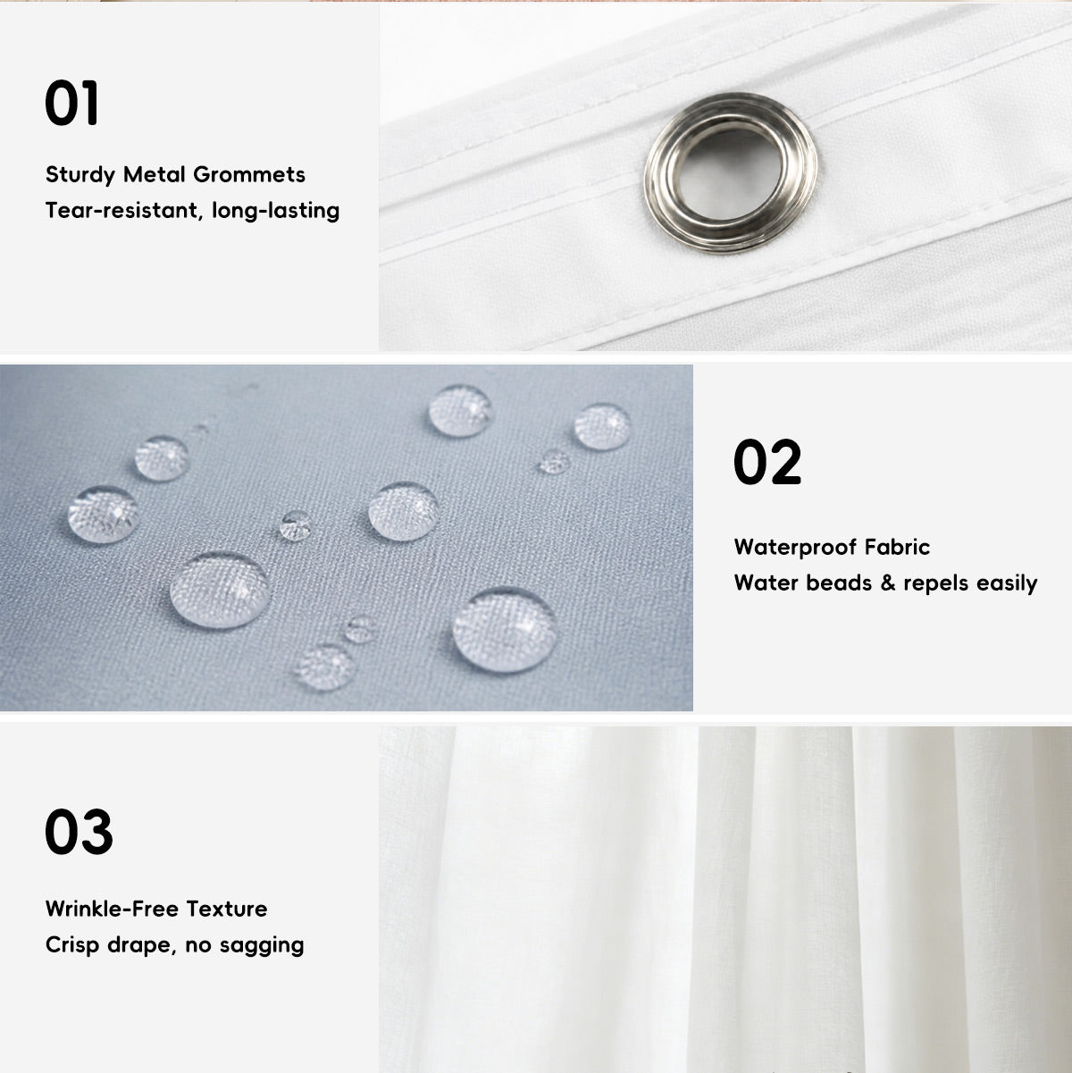 Shower Curtain Skeleton Floral Vintage Etched Dark Academia Waterproof Decor
