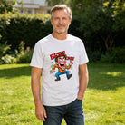 Men's Cotton Best Dad Life In Control Funny Cartoon Graphic T-Shirt Casual Everyday Tee