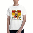Men's Cotton Reel Cool Dad Graphic T-Shirt Casual Father's Day Gift Summer Tee