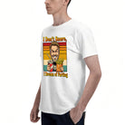 Men's Cotton Reel Cool Dad Graphic T-Shirt Casual Father's Day Gift Summer Tee