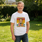 Men's Cotton Reel Cool Dad Graphic T-Shirt Casual Father's Day Gift Summer Tee