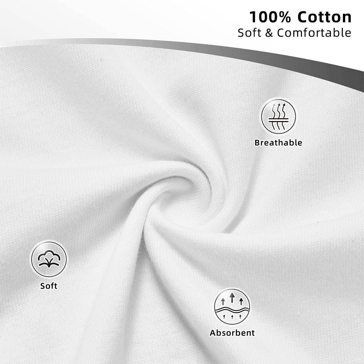 Men's Cotton Cool Dad No Cap Graphic T-Shirt Casual Streetwear Short Sleeve Tee