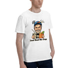 Men's Cotton Cool Dad No Cap Graphic T-Shirt Casual Streetwear Short Sleeve Tee